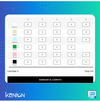MatrixCombinations – Quick Combination Matrix Order - Prestashop