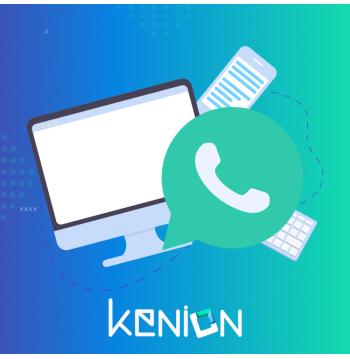 Ícono flotante de WhatsApp con mensaje predefinido