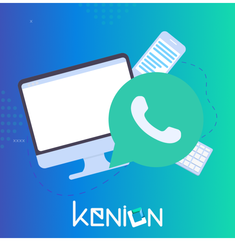 Ícono flotante de WhatsApp con mensaje predefinido